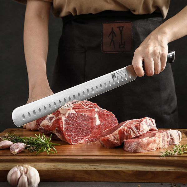 Нож Грантон для Нарезки Мяса Хамона XINZUO 30 см "YU" из Немецкой Нержавеющей Стали 1.4116 B13S-010-2 фото