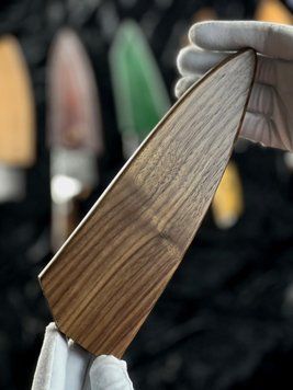 Деревянный Магнитный Чехол Сая для Кухонного Шеф Ножа "LAN" SAYA-001 фото