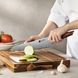 Шеф нож из 73 слоёв Дамасской Порошковой Стали XINZUO 25,8 см &laquo;XING&raquo; от Мауро Улиасси с Деревянным чехлом XZ03-001-1 фото 4
